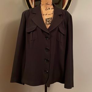 Lane Bryant black jacket size 18/20W.